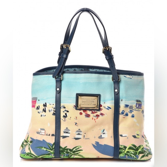 Louis Vuitton Handbags - LOUIS VUITTON
Limited Edition Escale Canvas Ailleurs Cabas GM Bag